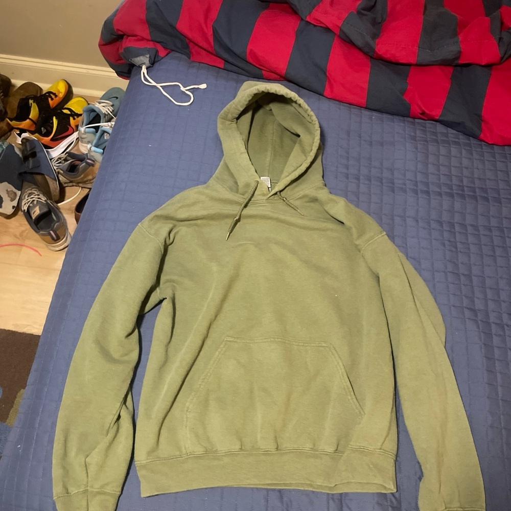 Men's Olive Green Hoodie